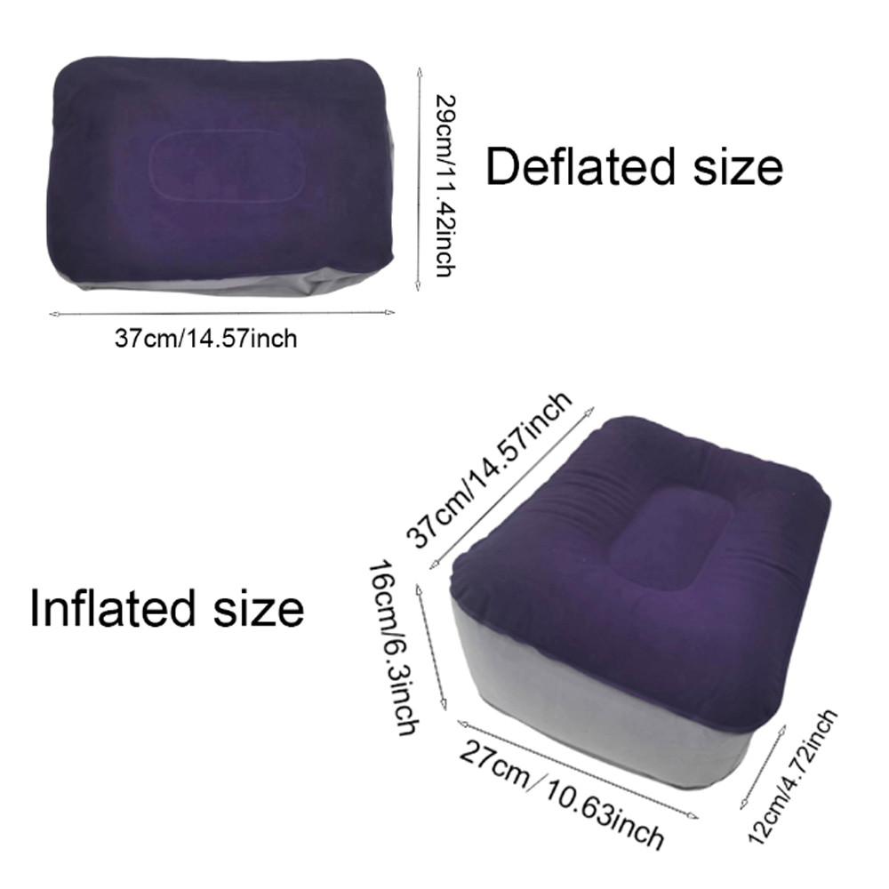 Inflatable Footrest Pillow PVC - Footrest Under Desk recension och pris