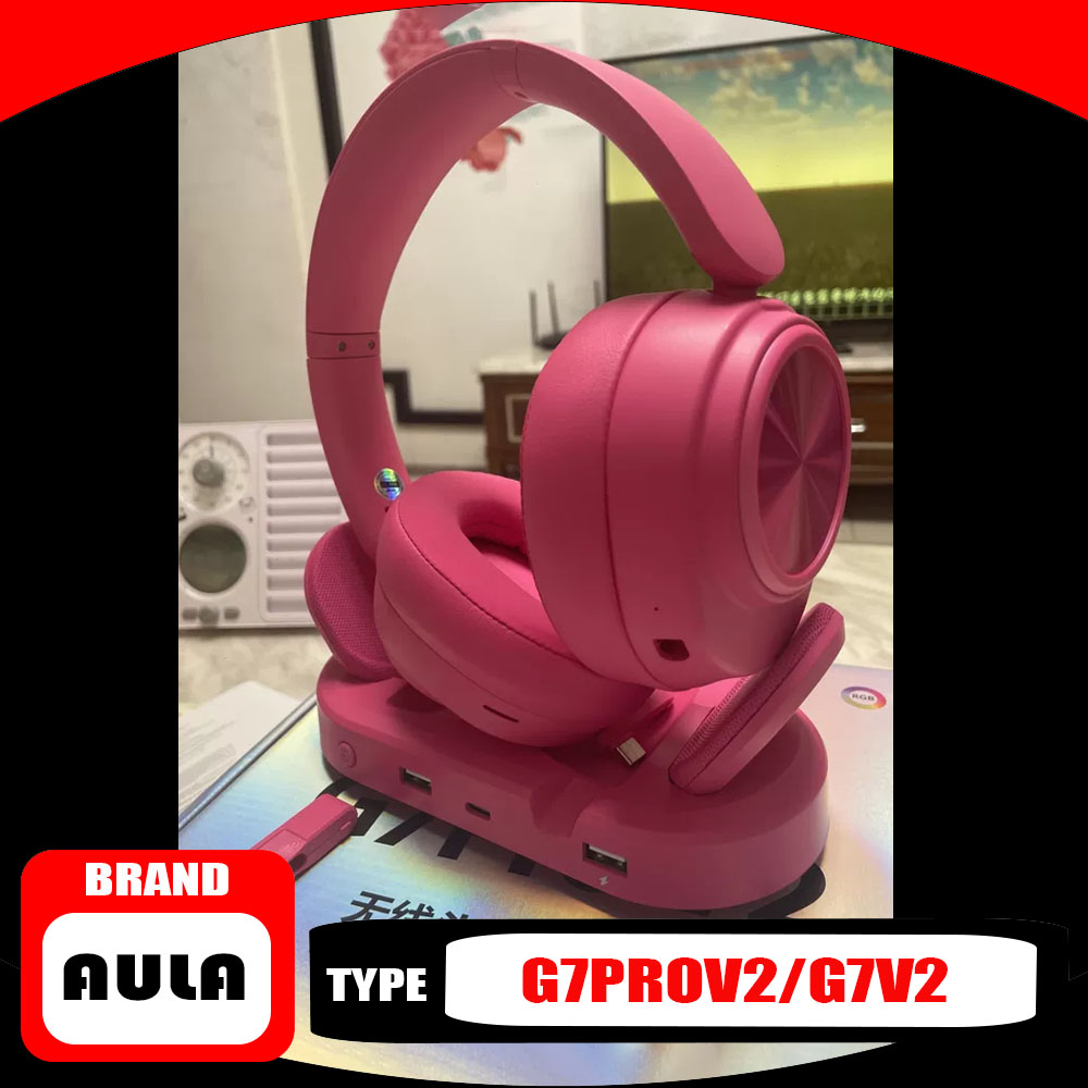 AULA G7 Pro V2 Over-Ear Headph - Video Gaming & Esports Usd Acc recension och pris